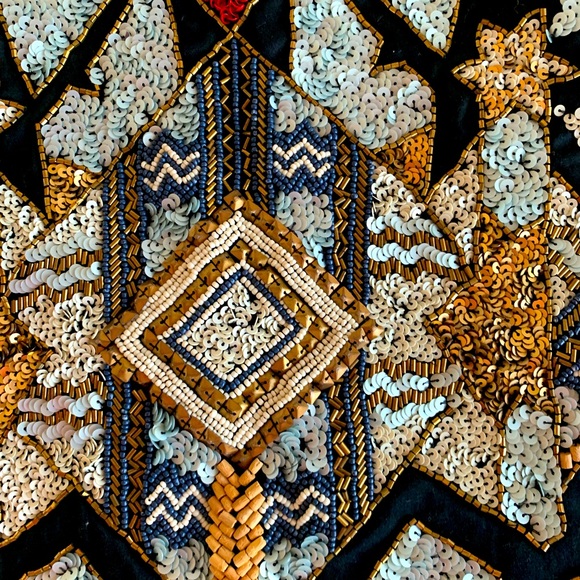 Geometric Embellished / Beaded Skirt | French Connection - Picture 6 of 10